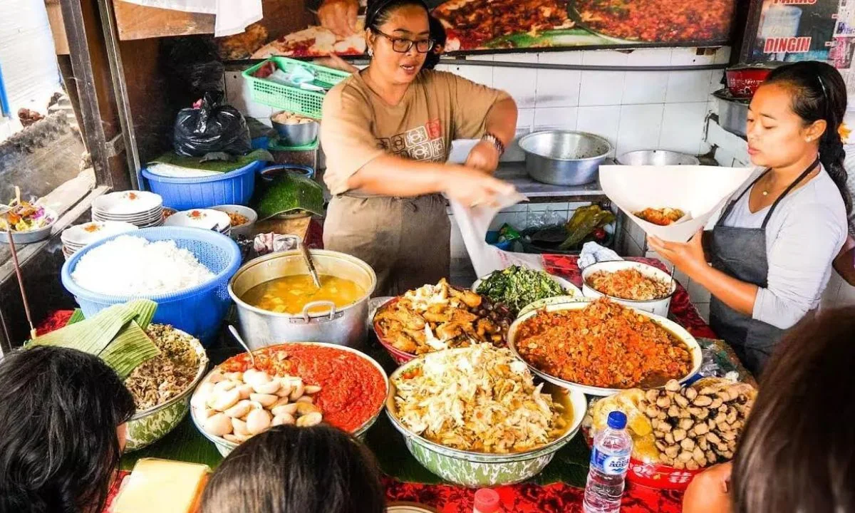 dépenses alimentaires à bali