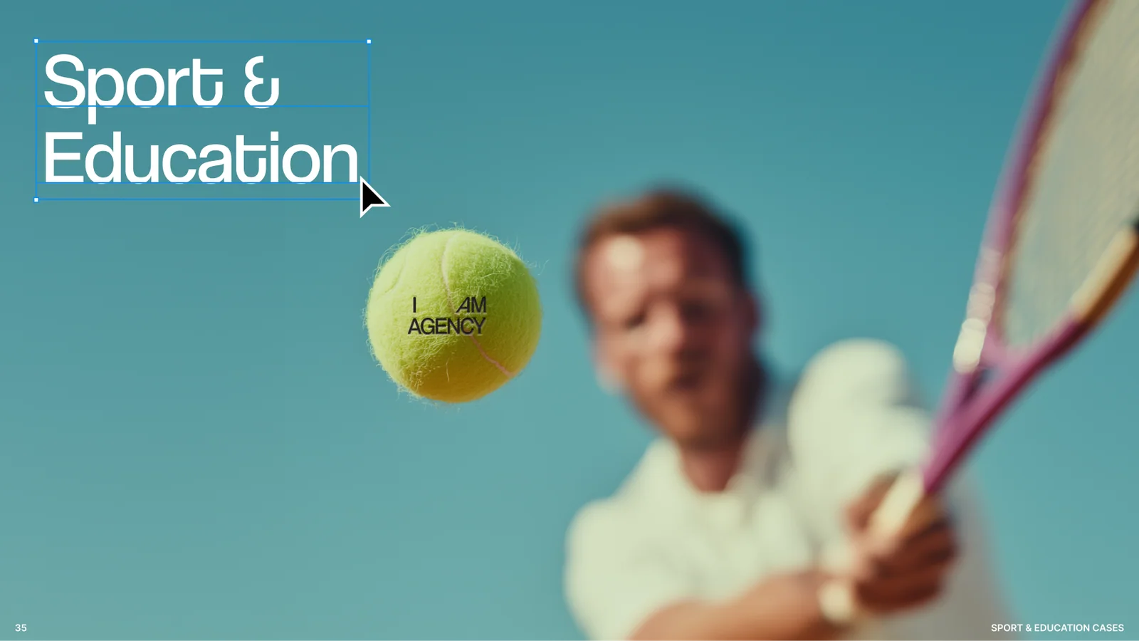 Sport & Education SMM portfolio cover
