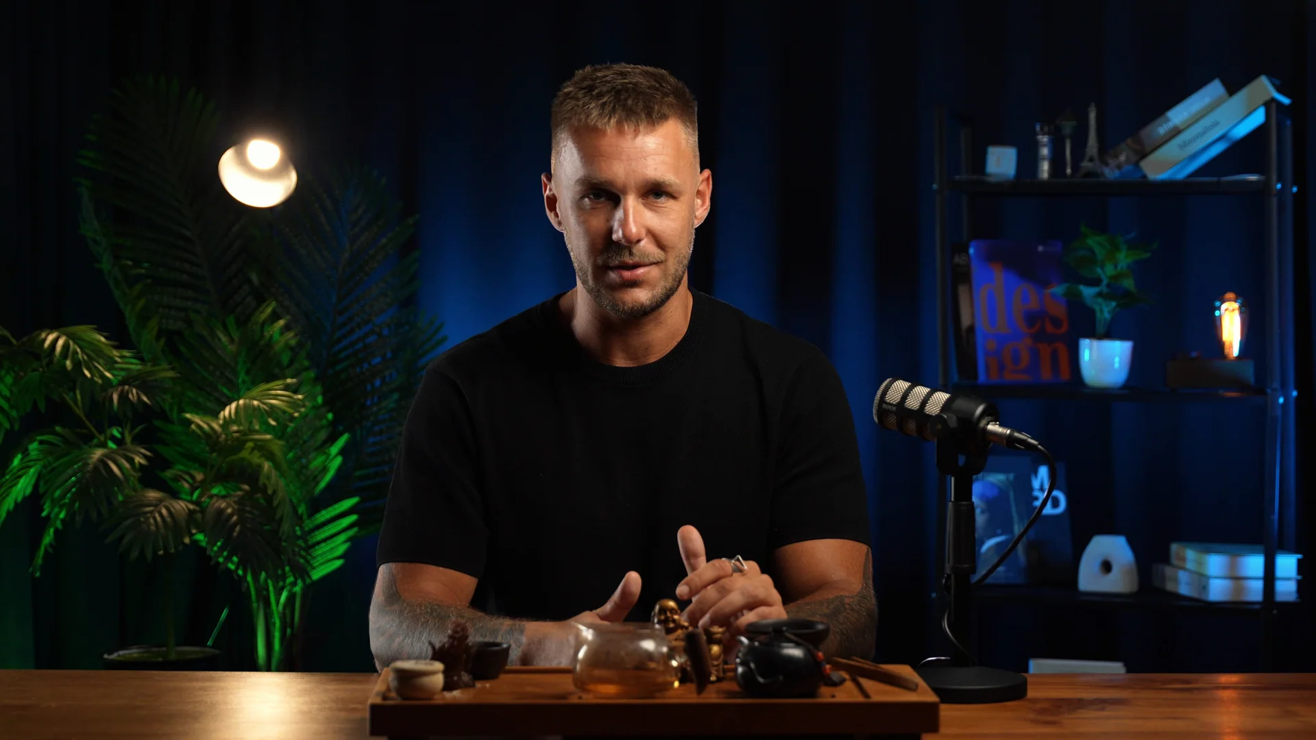 Tournage talking head chez Villo Studio Bali