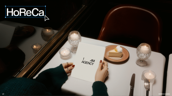 HoReCa SMM portfolio cover