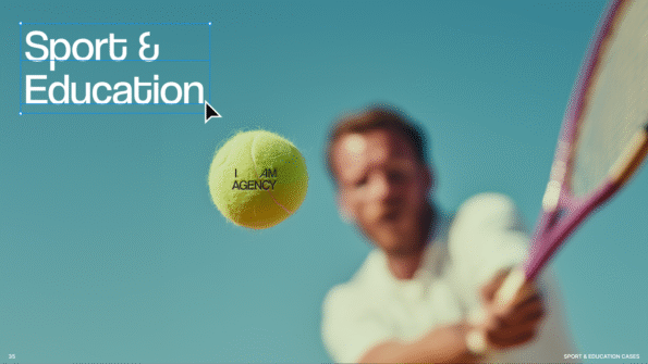 Sport & Éducation SMM portfolio cover