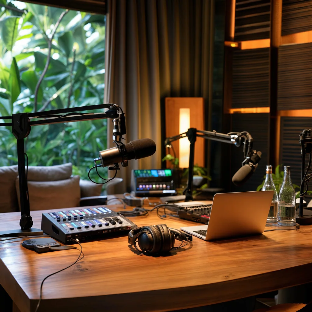 `Rent a Podcast Studio in Bali: What to Look For — Villo Studio