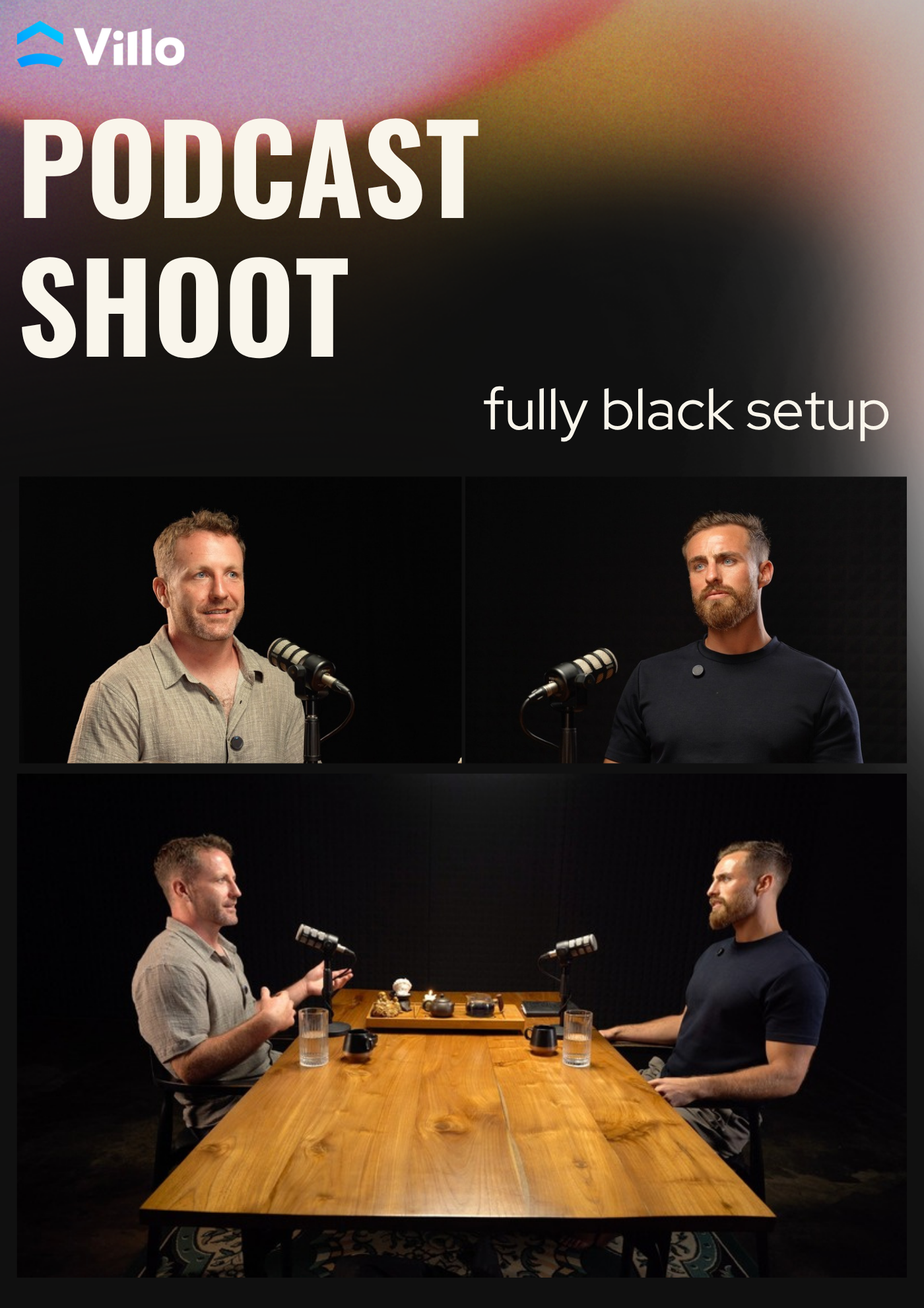 Fully Black Podcast Setup