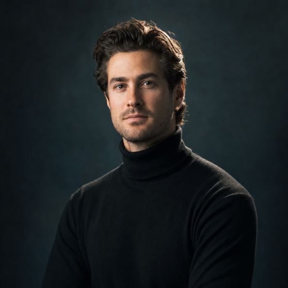 Business headshot for personal branding by Villo Studio