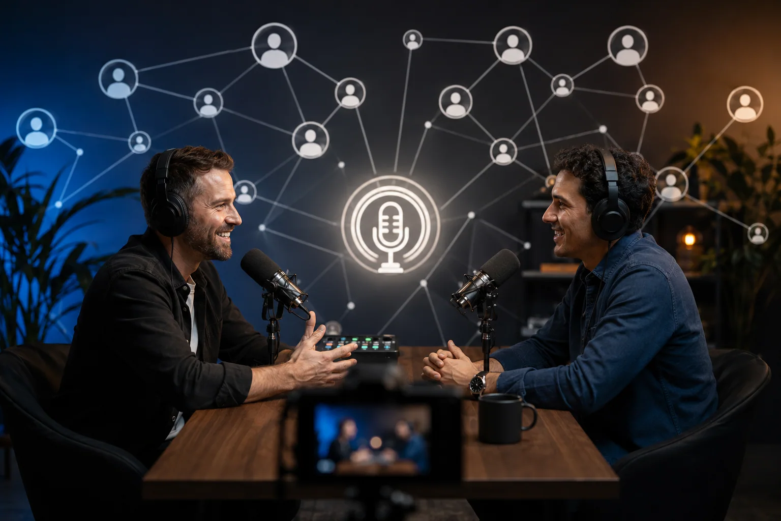Illustration de l’article: L’effet Invité : Pourquoi un Invité Peut Multiplier l’Audience de Votre Podcast